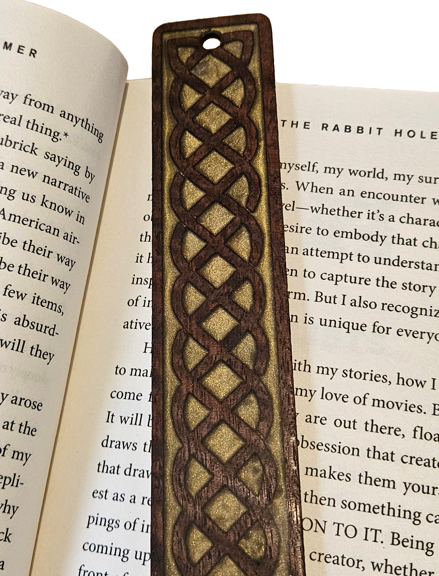 Jarrah Bookmark - Snaidhm - Gold