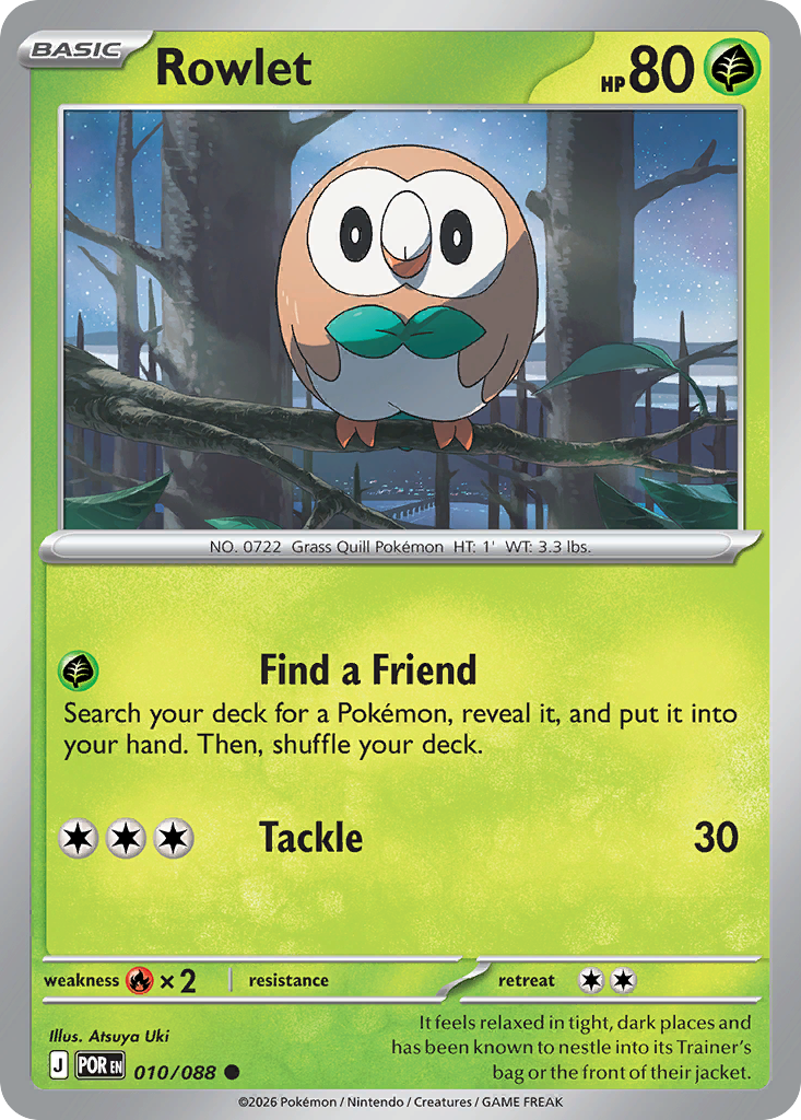 Rowlet - Perfect Order #10