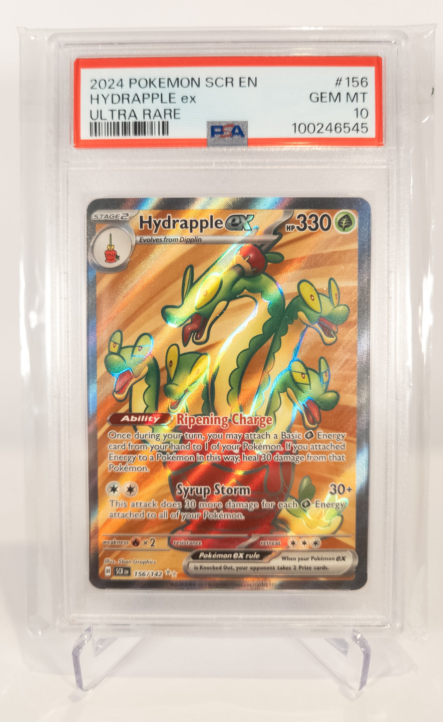 Hydrapple #156 - PSA 10 - 100246545