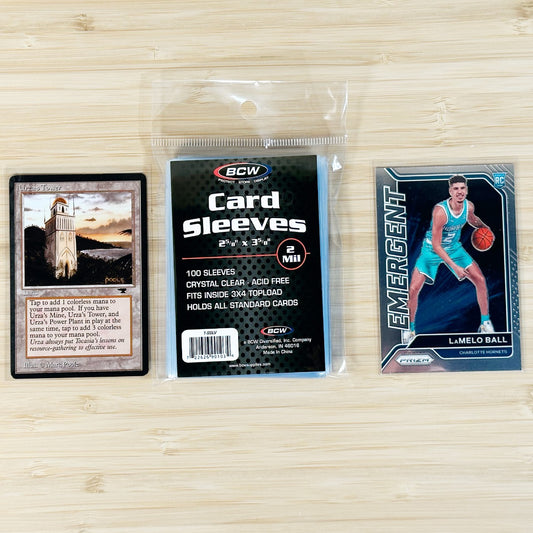 BCW Standard Card Sleeves - 100 Sleeves