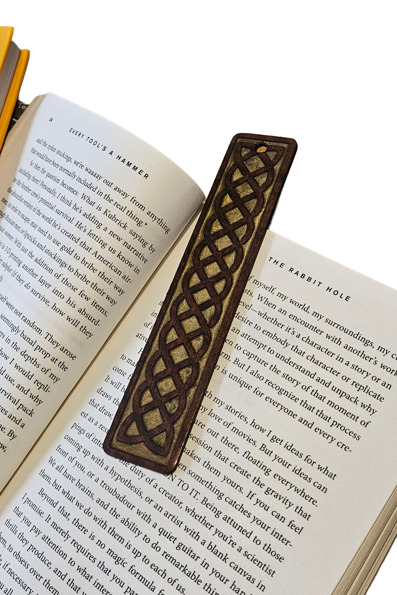 Jarrah Bookmark - Snaidhm - Gold