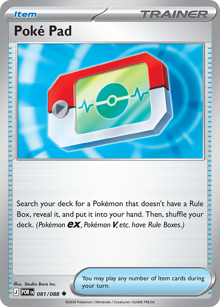 Poké Pad - Perfect Order #81
