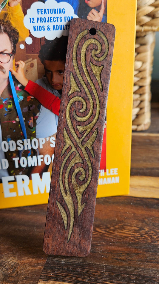 Jarrah Bookmark - Tai - Gold
