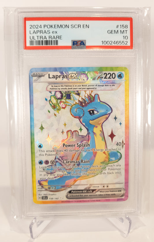 Lapras EX #158 - PSA 10 - 100246552